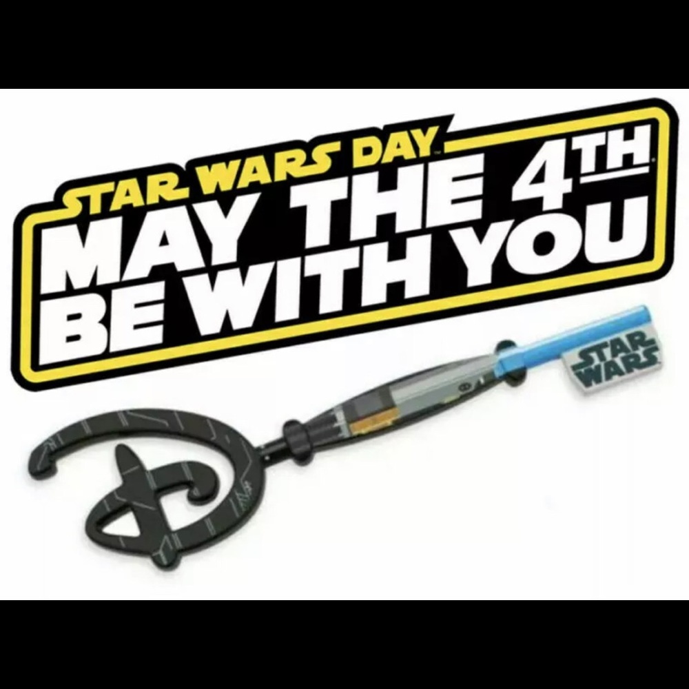 Star Wars Day Lightsaber Disney Key NEW RARE